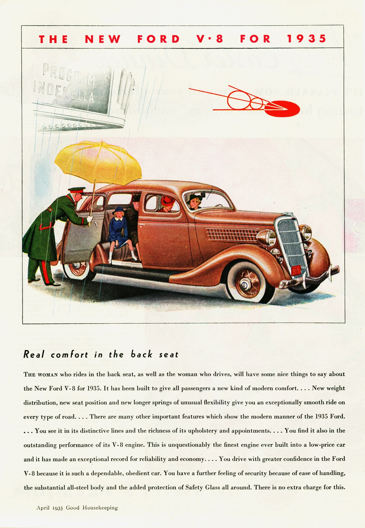 1935 Ford Auto Advertising